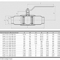 Кран шаровой КШПП DN32 PN40, ALSO
