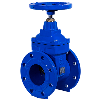 Задвижка с обрезиненным клином тип RVG 10 DN400, Ridval