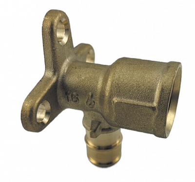 1136914 USYSTEMS водорозетка Smart Aqua PE-Xa под планку M 20-Rp1/2"ВР L=43мм, тип 1 '35Ф