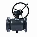 065N0351GR RJIP Premium Кран шаровой FF DN150 PN25 WG (фланцевый, с редуктором, С/П), Ридан